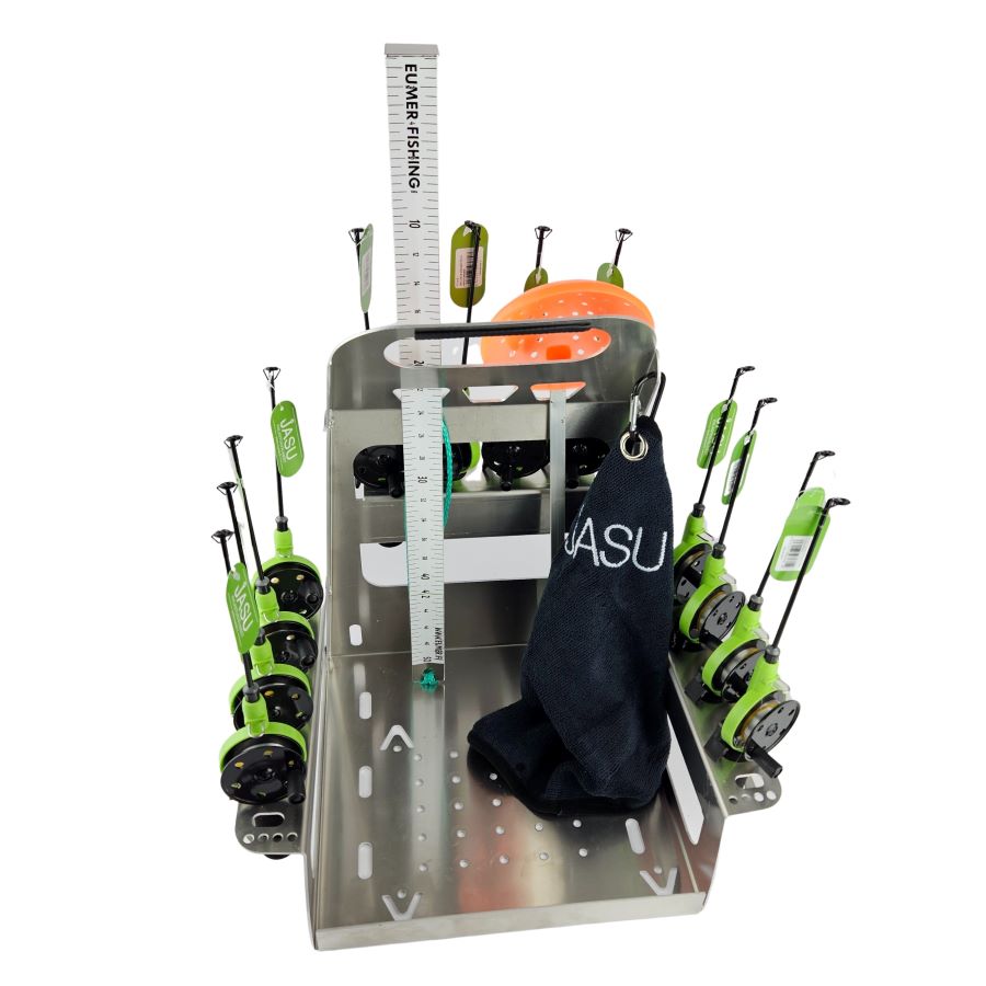 Ice Fishing Rack Kit #XL with ice fishing sets - Eumer