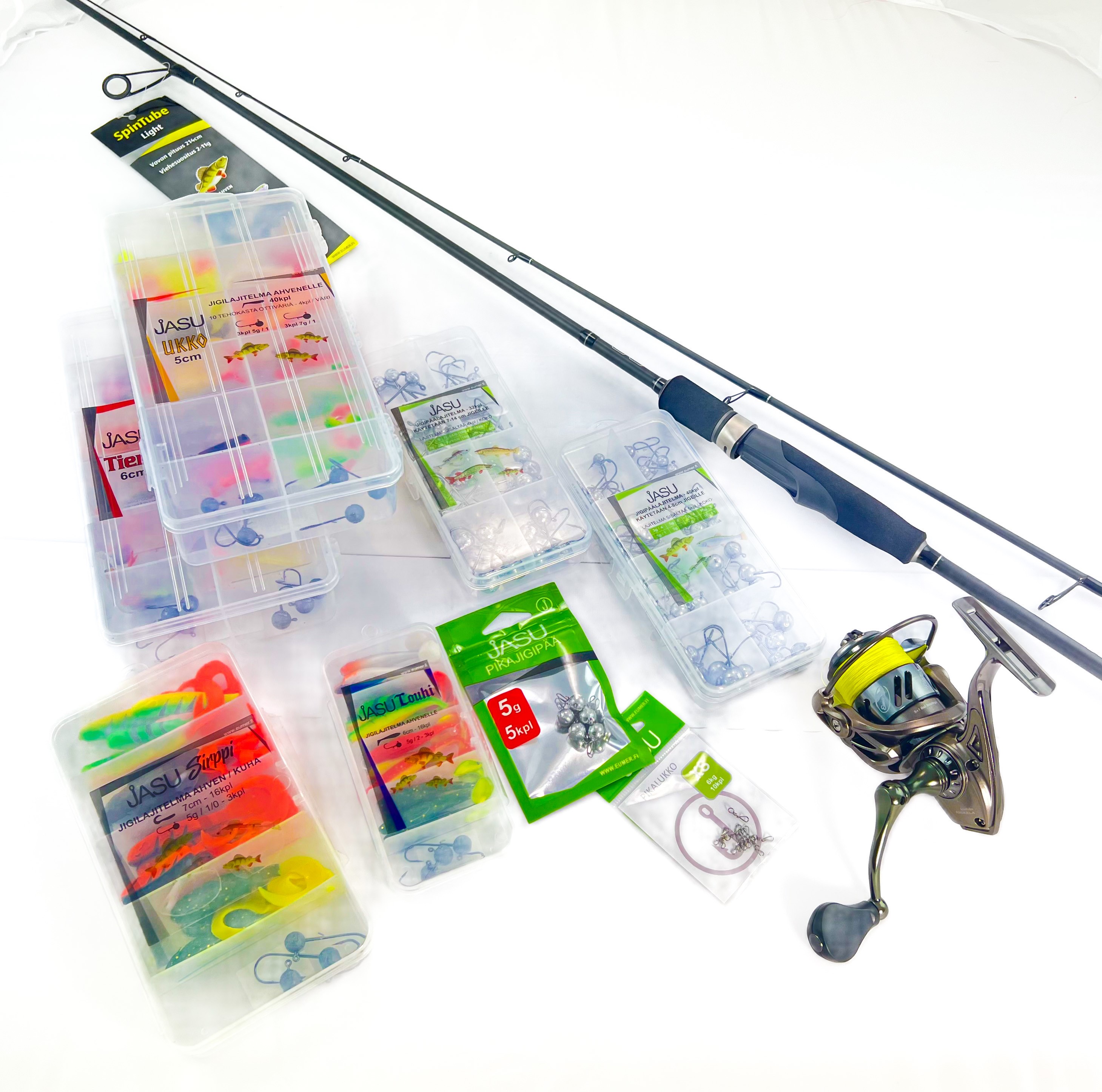 Spintube Basic Jig Fishing Kit for Perch - Eumer