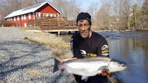 Meritaimenenkalastus Merikarvianjoella