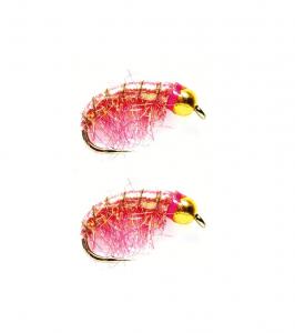 Classic Uppoperho D/Charge Shrimp Pink #10 - 2 kpl