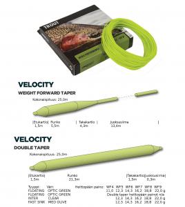 Airflo Velocity perhosiima float wf #4
