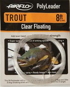 Airflo Polyleader trout slow sink 8'
