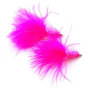 Classic Streamerperho Leech #12 pinkki - 2 kpl
