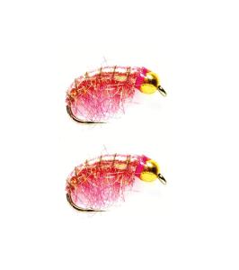 Classic Uppoperho D/Charge Shrimp Pink #10 - 2 kpl