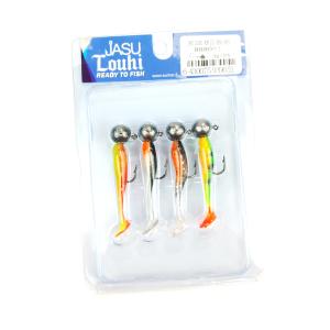 Jasu Louhi 4 cm Jigi 4 kpl +jigipäät
