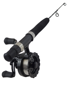 Jasu Ice fishing set with geared reel Medium + line