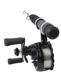 Jasu Ice fishing set with geared reel Medium + line