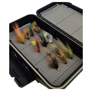 Classic Salmon Fly set in box
