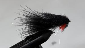 Musta Streamer - Puppeli - Taimenperho