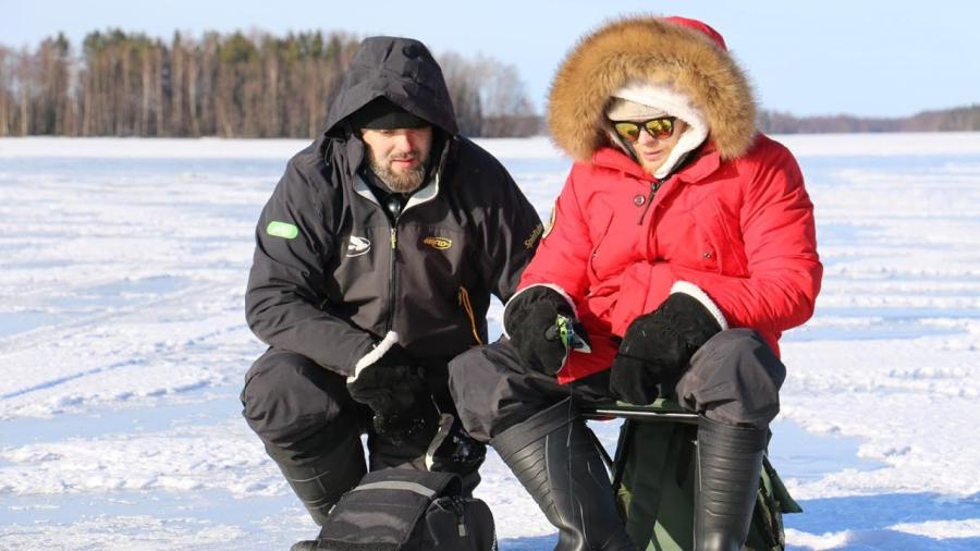 Ensimmäinen kuha pilkillä