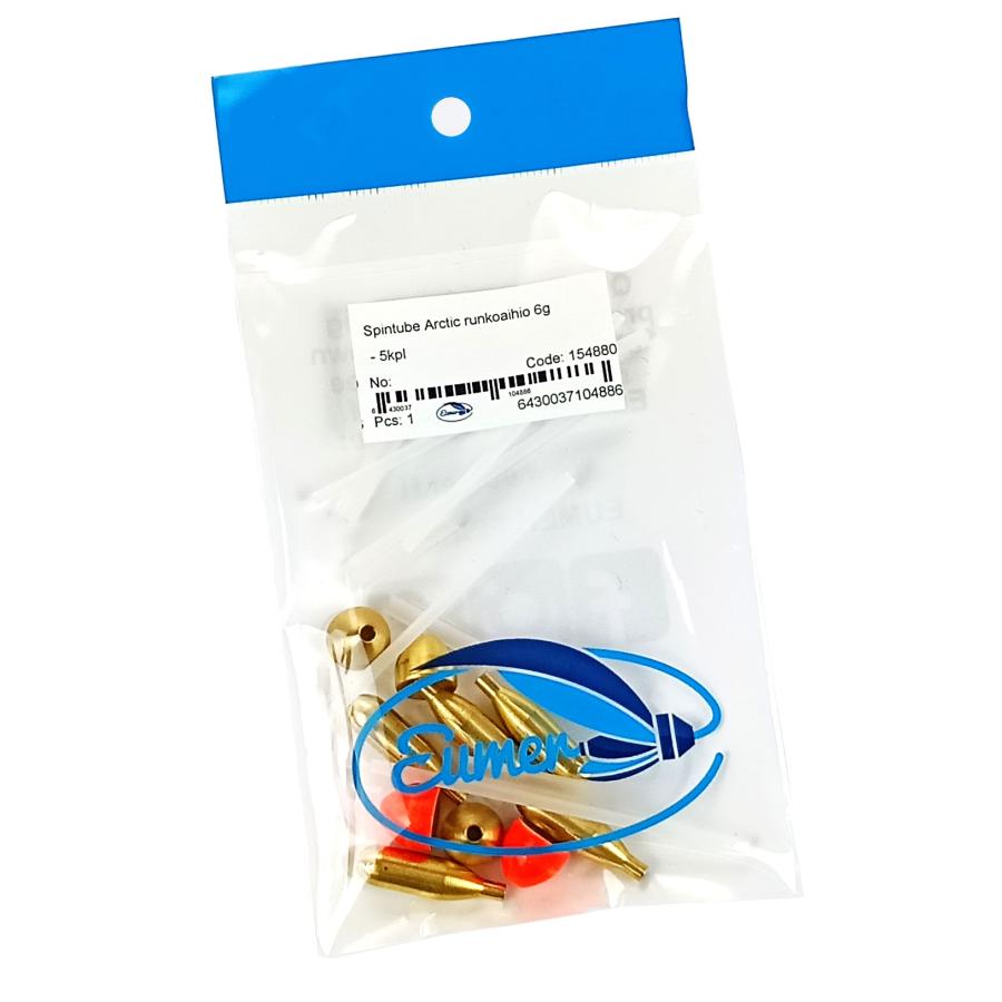Spintube Arctic runkoaihio (nopeasti uppoava) 6 g 5kpl