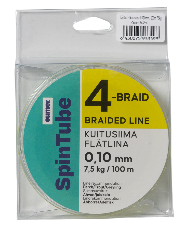 Spintube 4 Braided Line 100 m