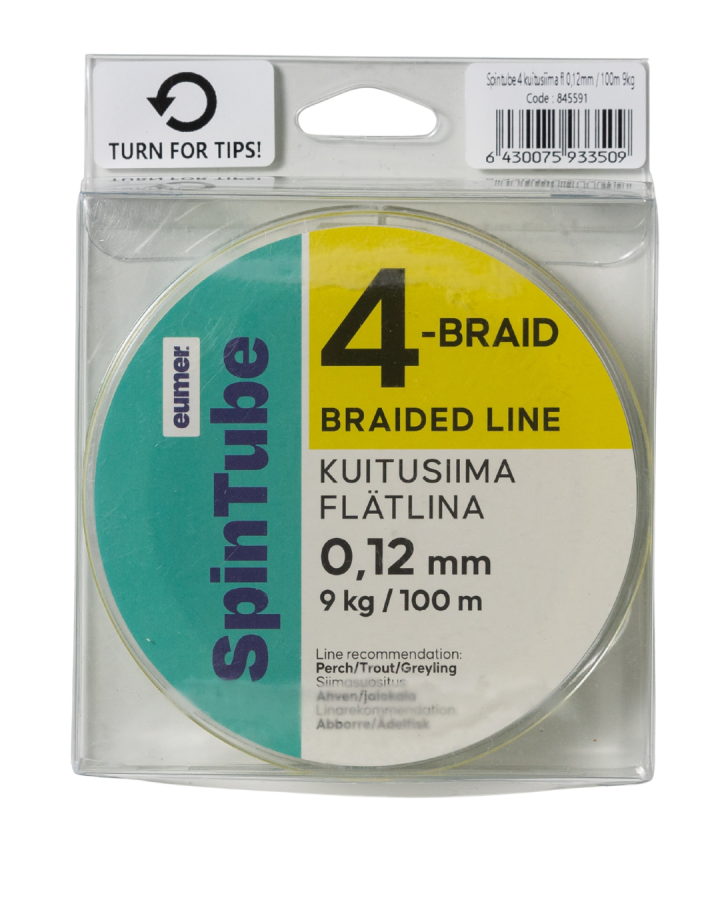 Spintube 4 Braided Line 100 m