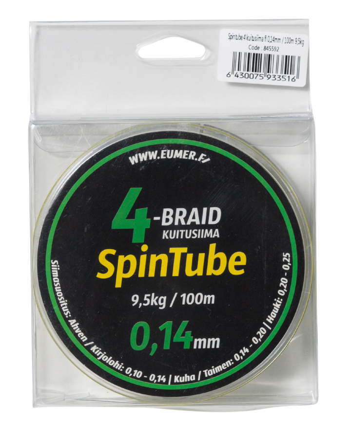 Spintube 4 Braided Line 100 m