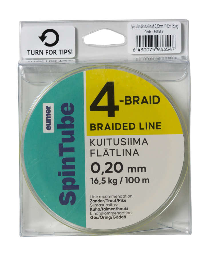 Spintube 4 Braided Line 100 m