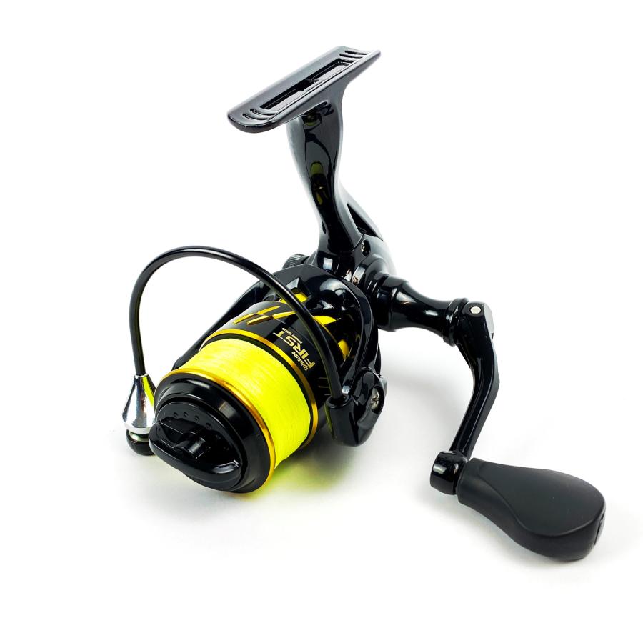 Spintube First Light Spinning Reel 1006FD with 0,14 mm braided line