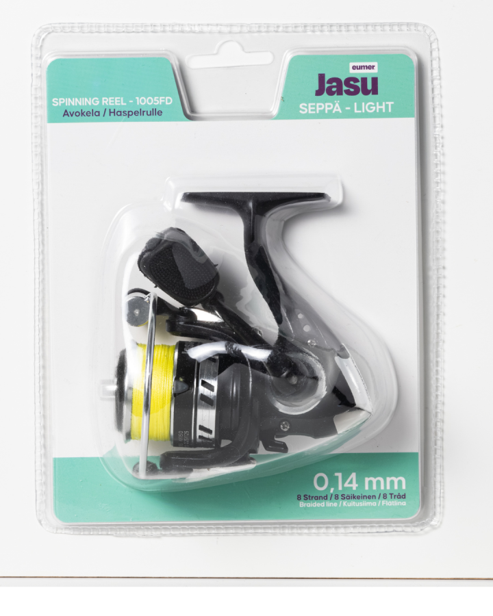 Jasu Seppä Spinning Reels with Braided Line