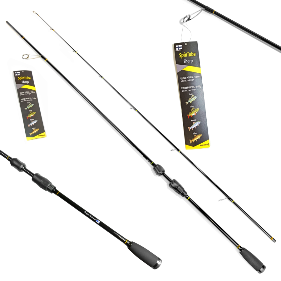 Spintube Sharp Spinning Rods