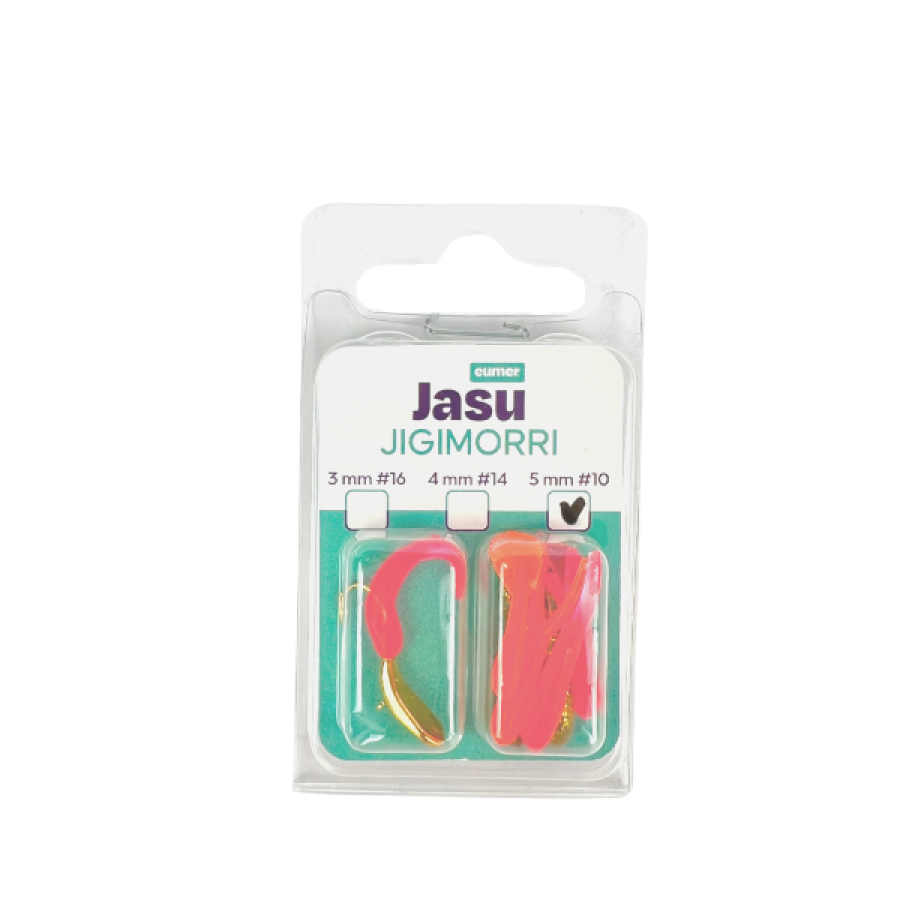 Jasu Jig Mormyshka 5mm + Spare Tails