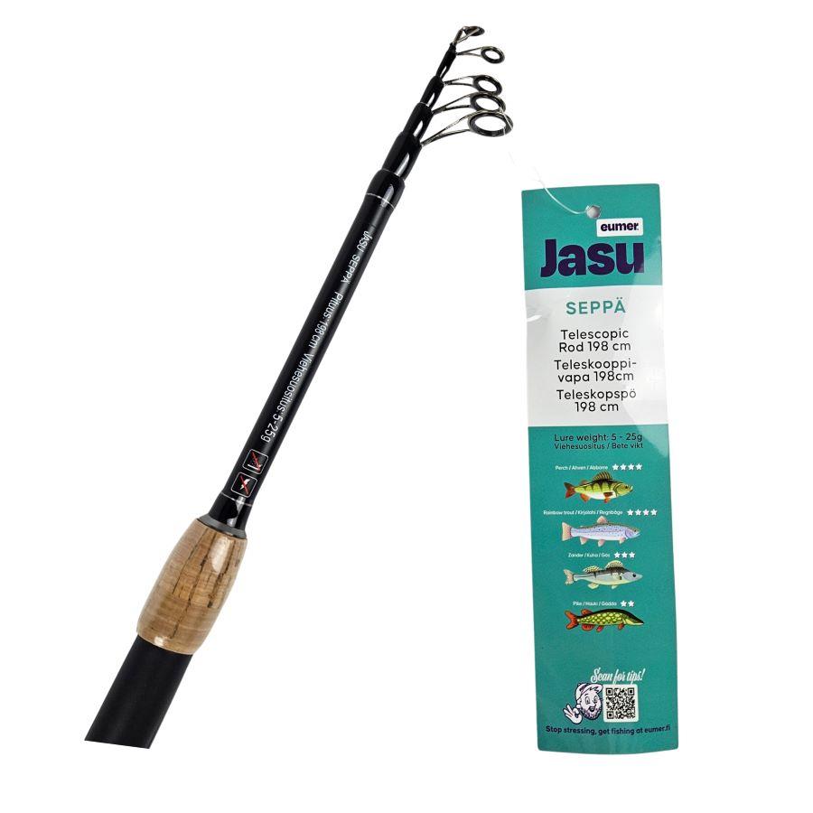 Jasu Seppä Teleskooppivapa 198 cm