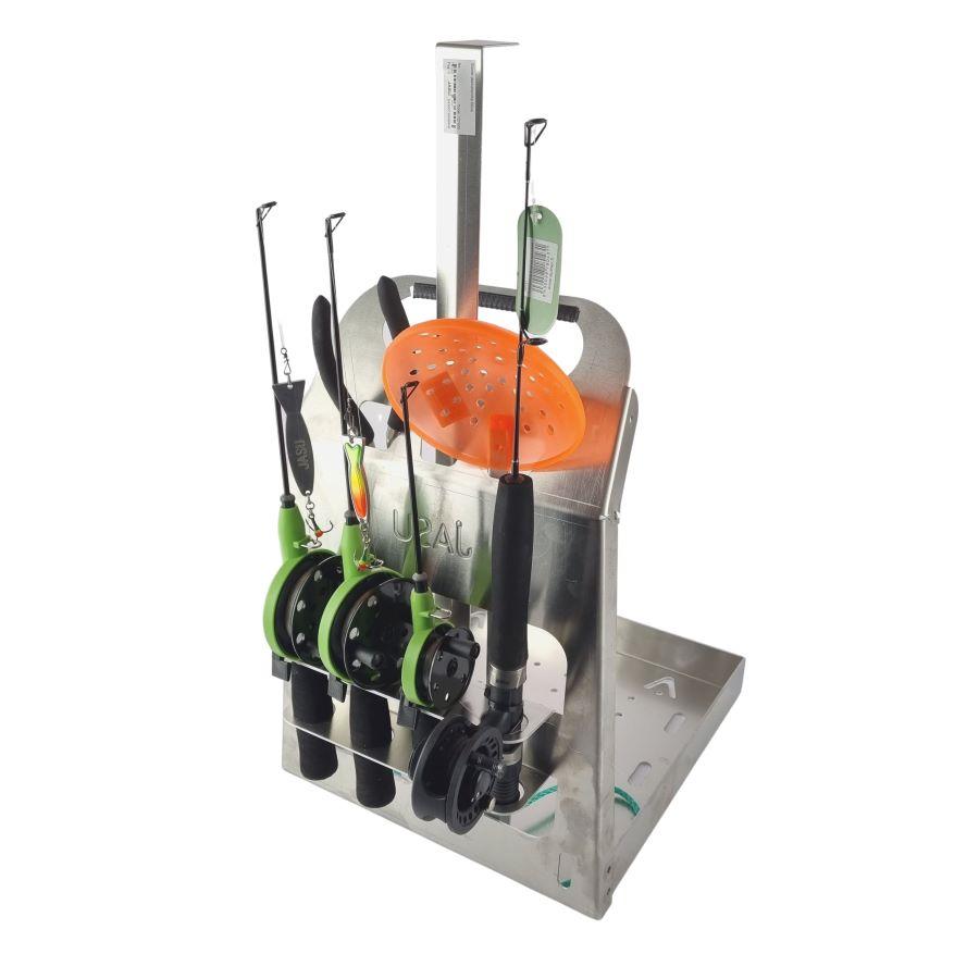 Ice Fishing Rack Kit #L with ice fishing sets