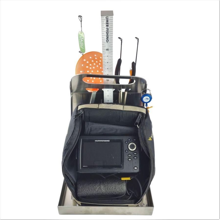 Ice Fishing Rack Kit #L with ice fishing sets