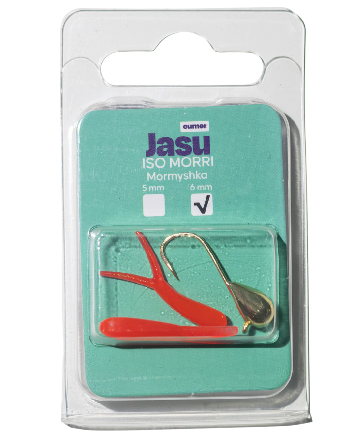 Jasu Iso Morri Mormyshka 6mm 