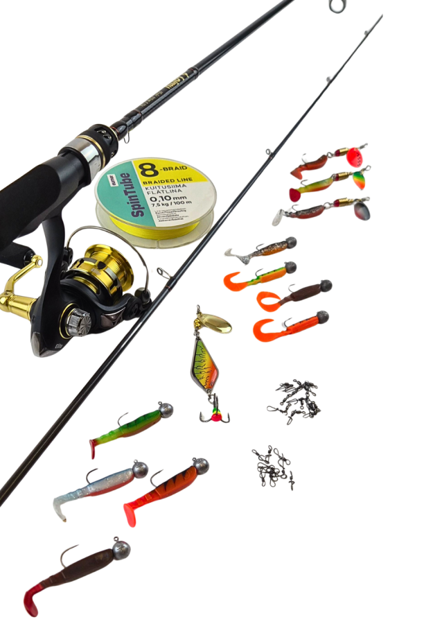 Spintube Basic Light Spinning Combo 214 cm