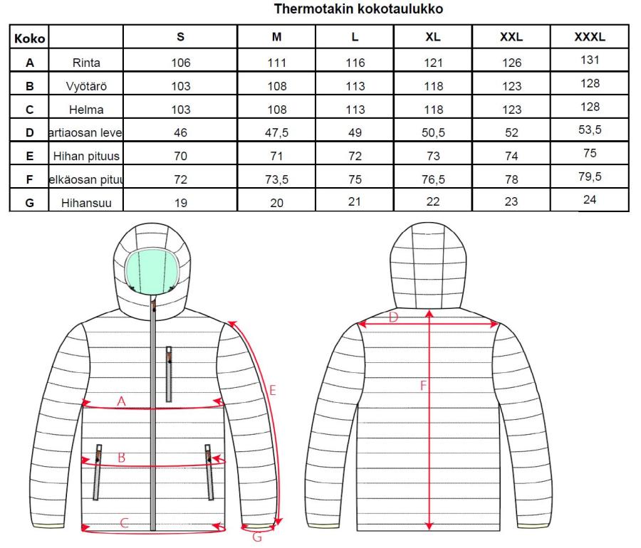 Eumer Thermo Puffa Jacket