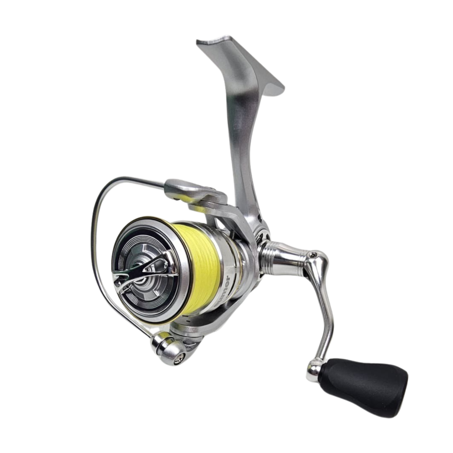 Spintube Silver Spinning Reels with Braided Line
