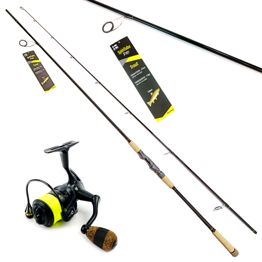 Spintube Pro Trout avokelasetti 275 cm