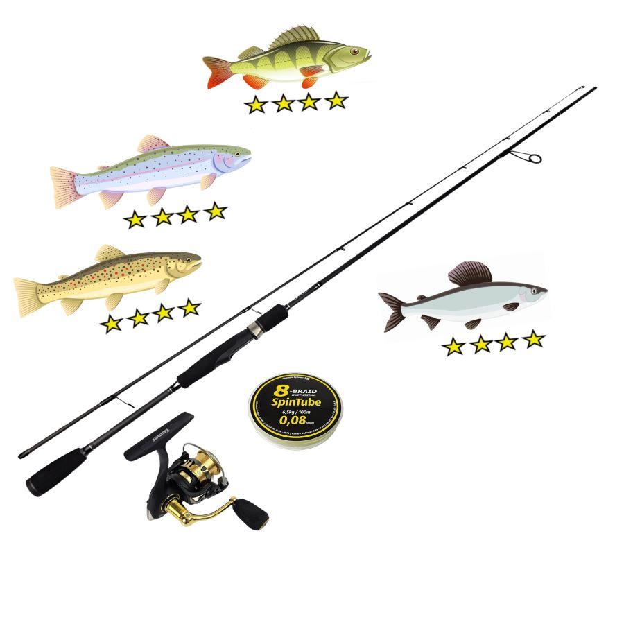 Spintube Elite Light Spinning combos