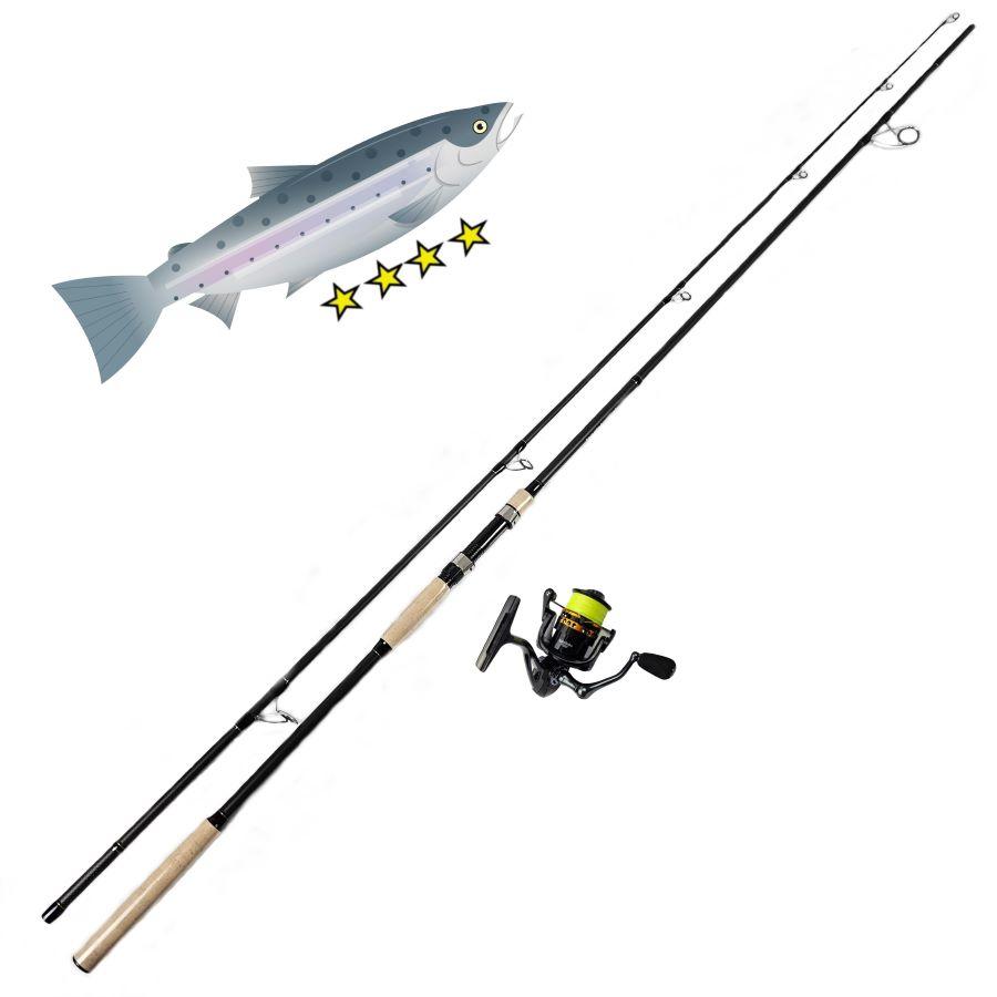Spintube Pro Salmon Spinning Combo 360cm