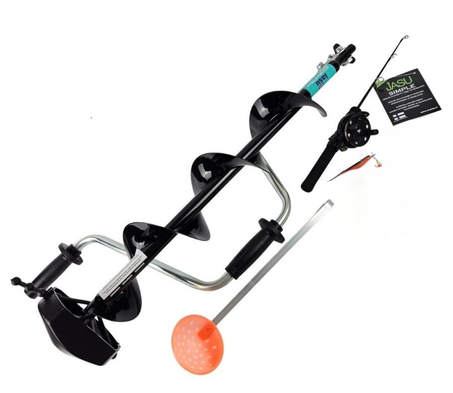 Pilkkisetti ahvenelle ja kuhalle + jääkaira