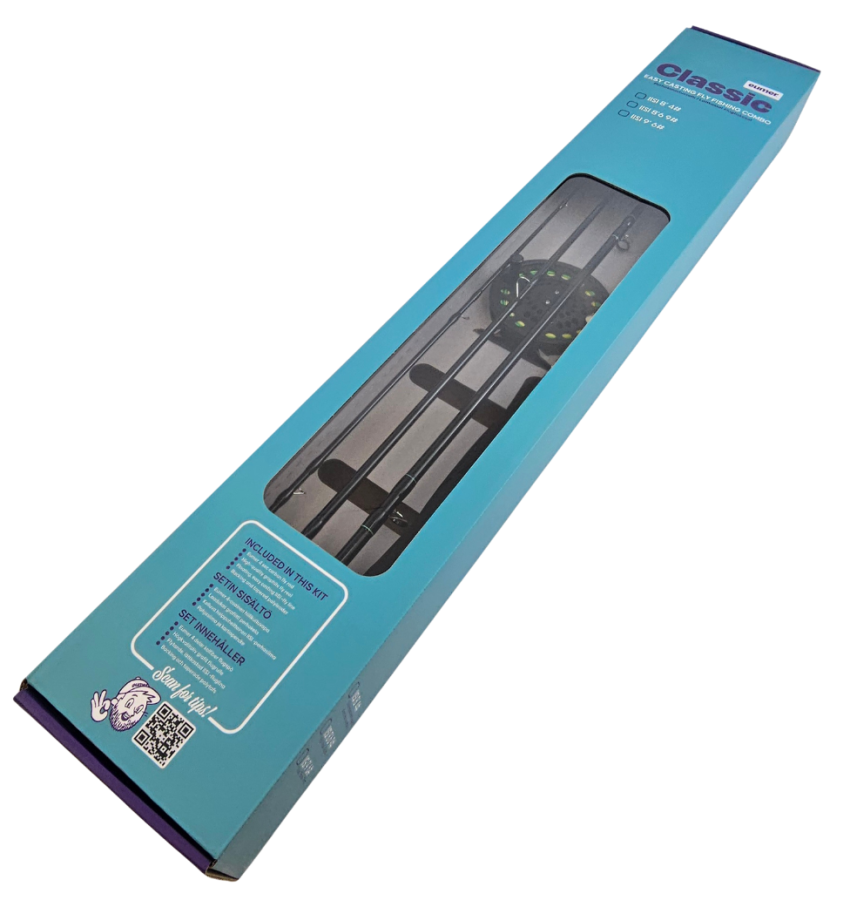 Classic Iisi Perhokalastussetti 8'6" #9