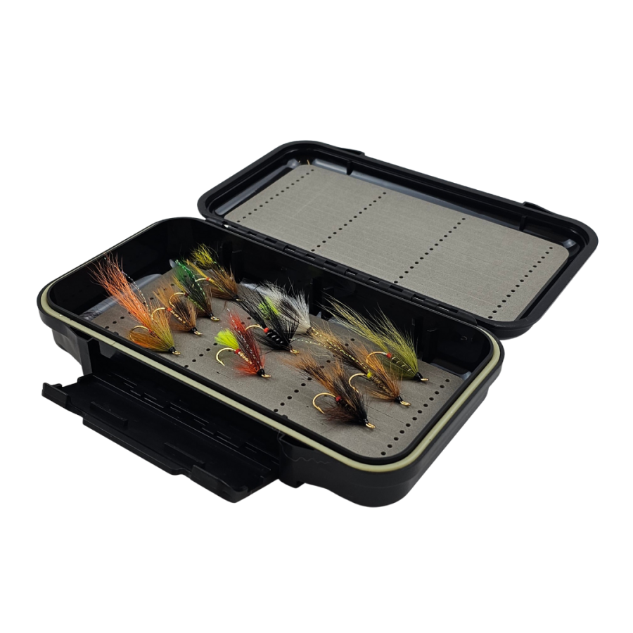 Classic Salmon Fly set in box