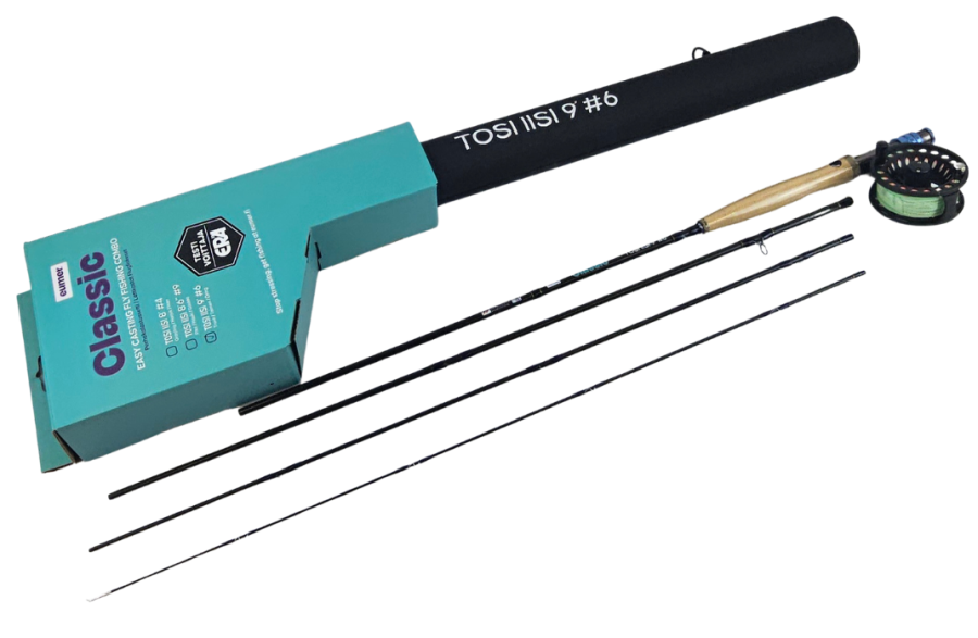 Classic Tosi Iisi Fly Fishing Combo 9' #6