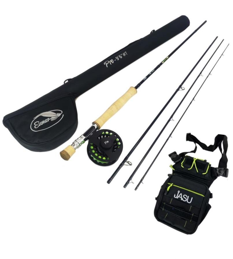 Fisherman's Pro Fly Fishing Kit 9'6" #7