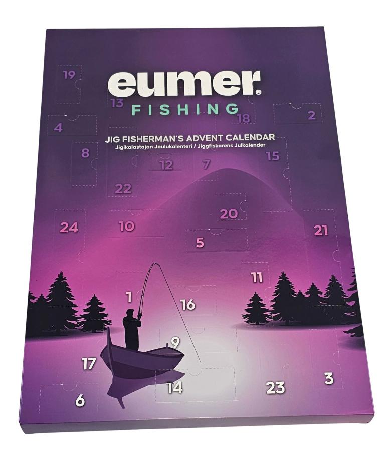 Eumer Fishing Jig Fishermans Advent Calendar