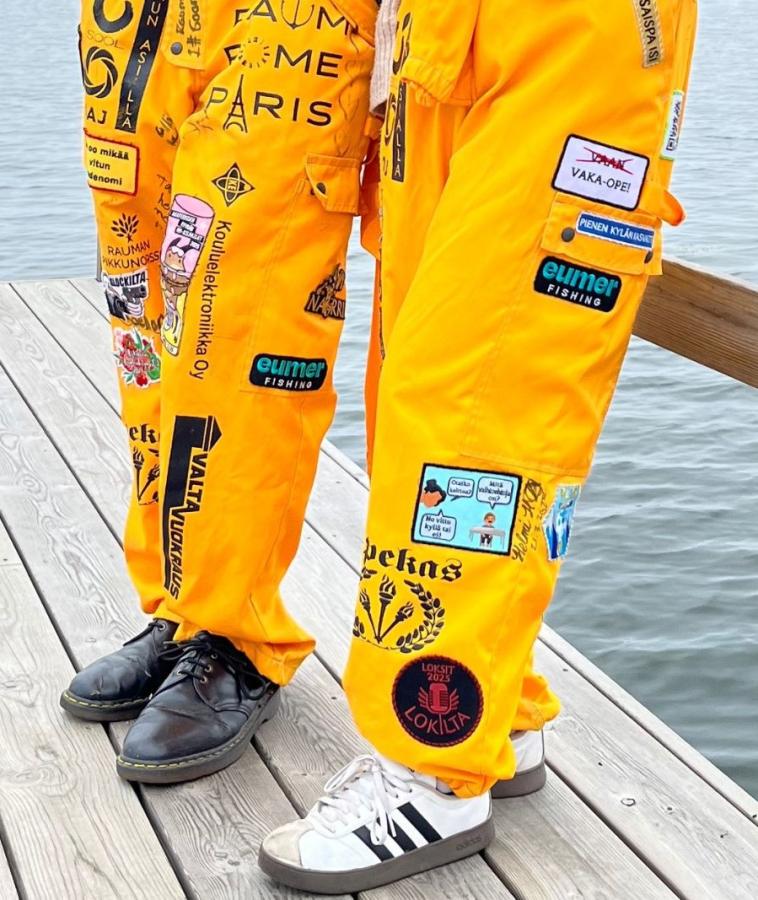 Eumer Fishing -kangasmerkki