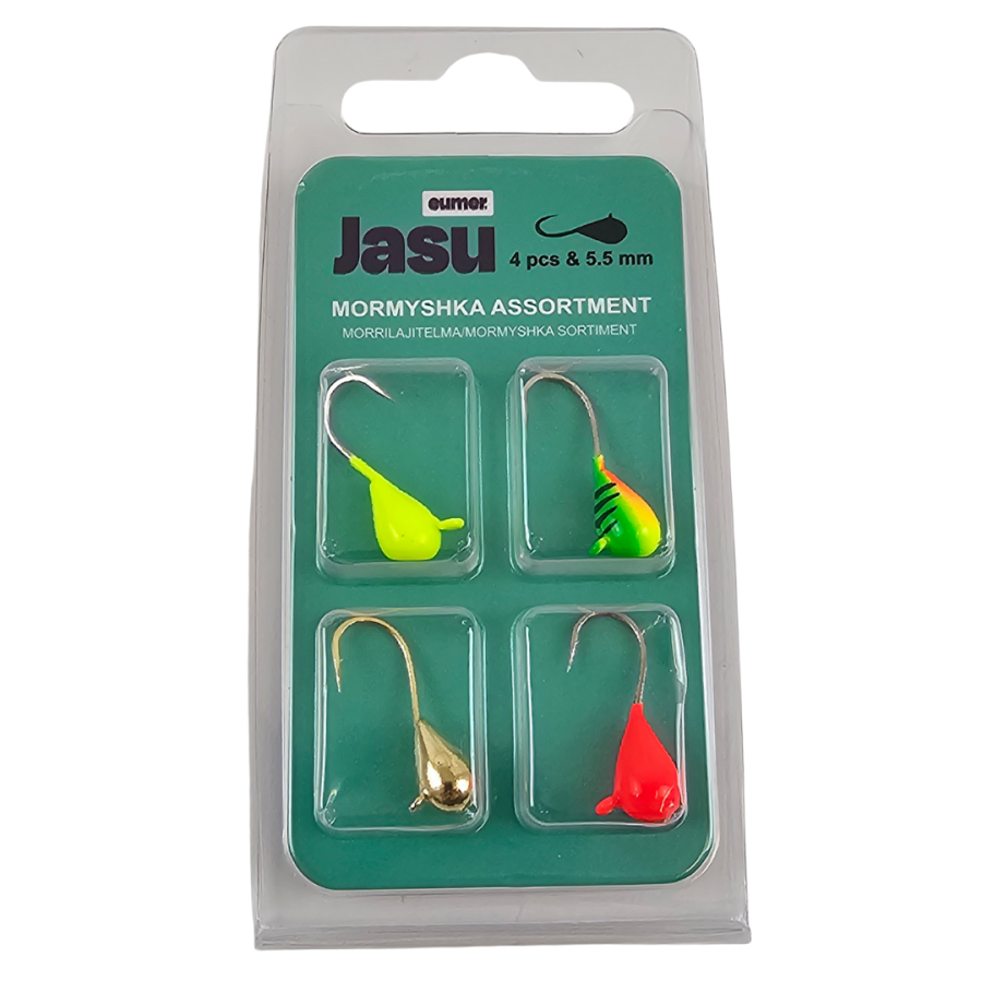 Jasu Mormyshka 5,5 mm assortment 4 pcs